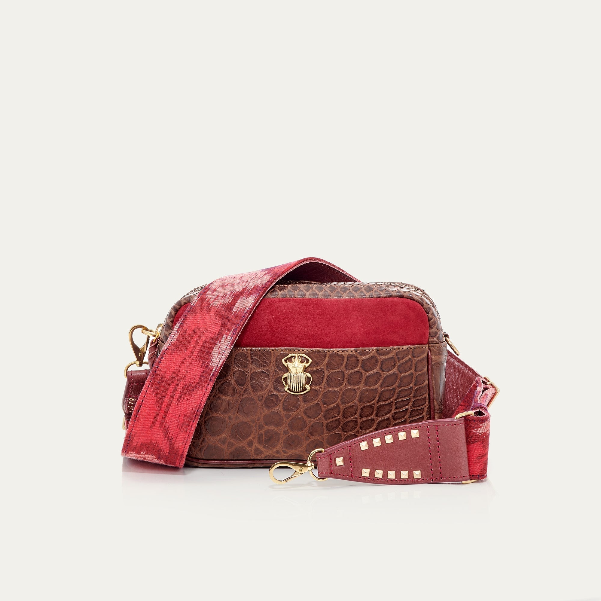 Sac Croco et Python Lily Choco
