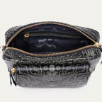 Sac Cuir Big Charly Nappa Noir Imprimé Bandana
