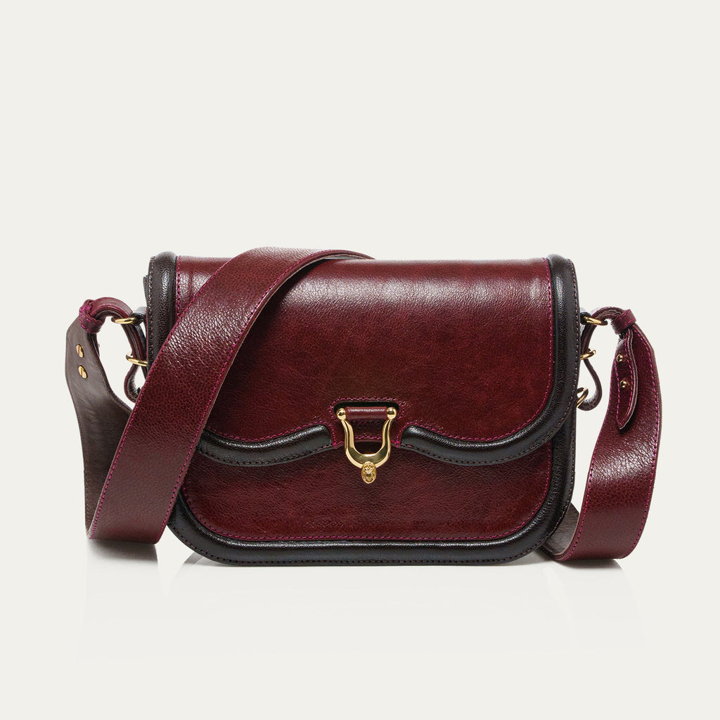 Sac Cuir Manon Bordeaux