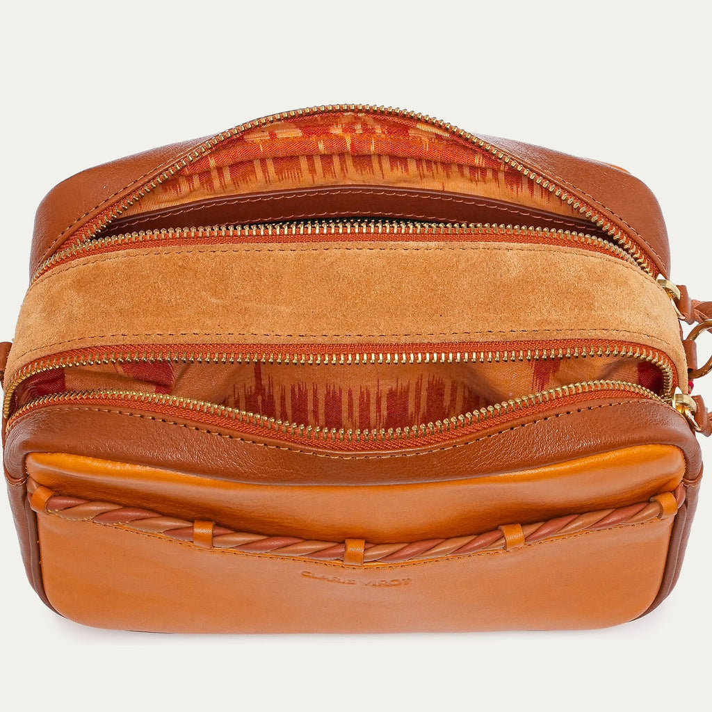 Sac Lily Cuir Miel