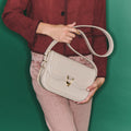 Sac Manon Cuir Nappa Gypse