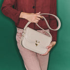 Sac Manon Cuir Nappa Gypse