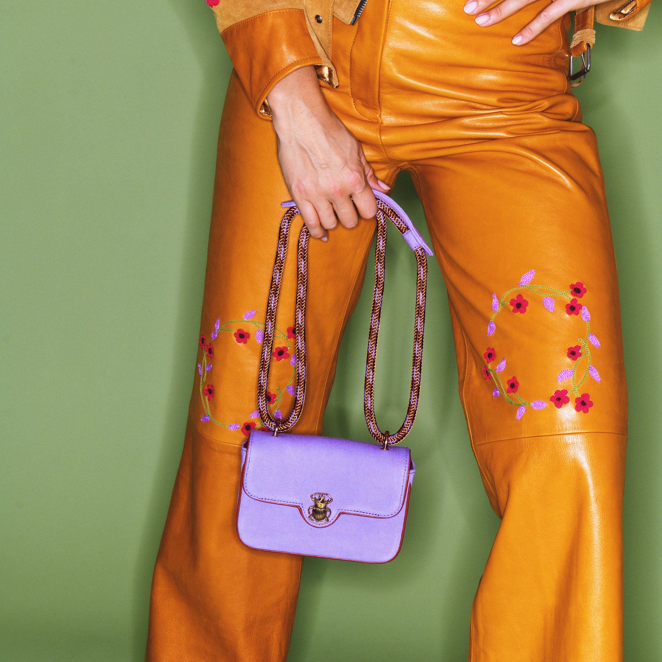Sac Mini Ava Tissu Lavande