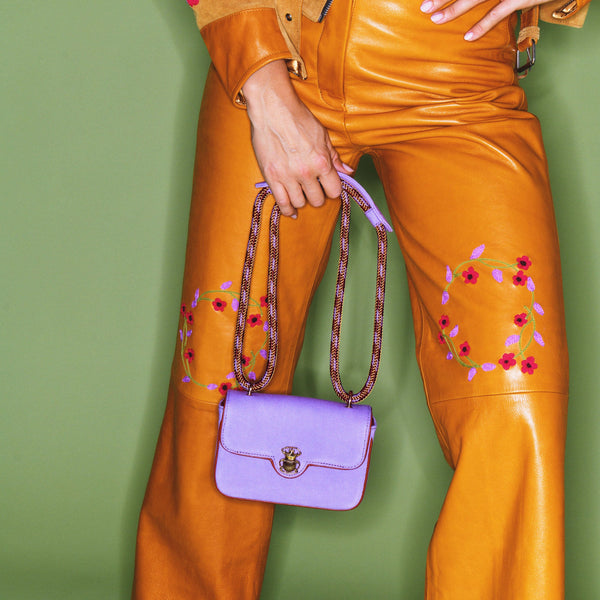 Sac Mini Ava Tissu Lavande