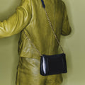 Sac Mini Gaia Cuir Noir