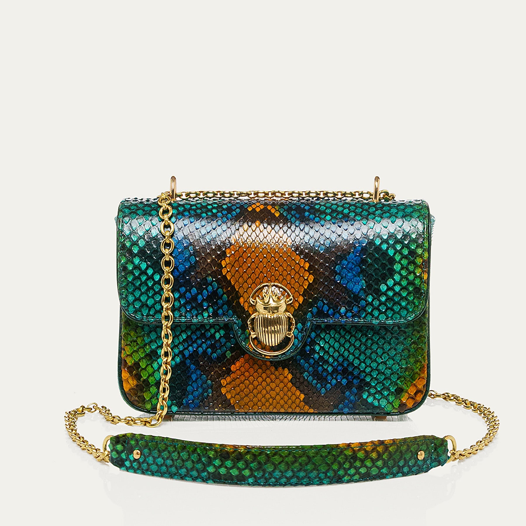 Sac Python Ava Medium Lotus Bleu