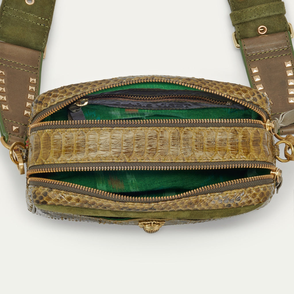 Sac Python Lily Kaki