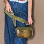 Sac Python Lily Kaki