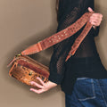 Sac Python Lily Moka
