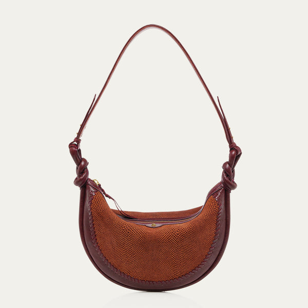Sac Veau Velours Chris Sekhmet Brodé