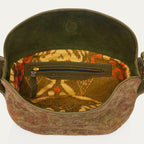 Sac Veau Velours Estelle Papyrus