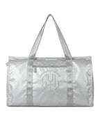 sac de voyage pliant argent GYL vue de face 55 cm