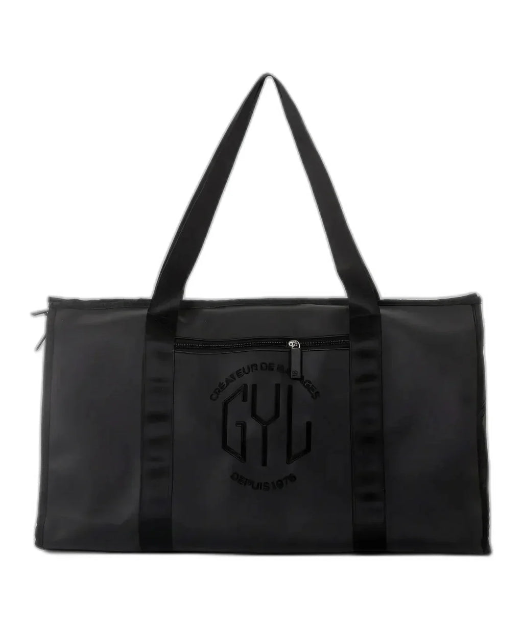 sac de voyage pliant noir GYL vue de face 55 cm