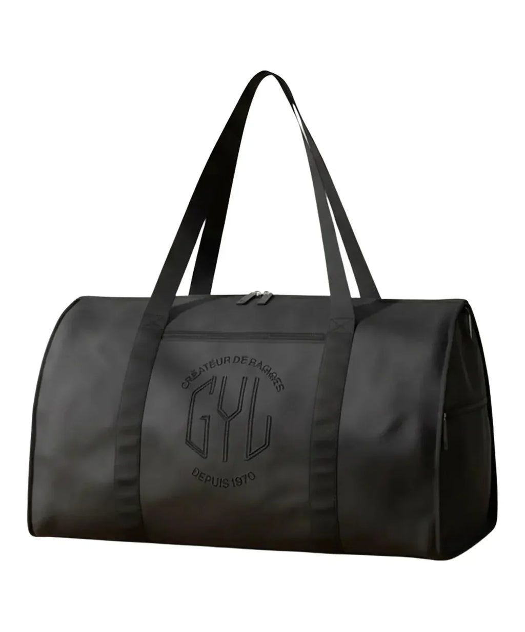 sac de voyage pliant noir GYL en situation lifestyle 55 cm