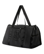 sac de voyage pliant noir GYL vue trois quarts 55 cm