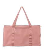 sac de voyage pliant or rose GYL vue de dos 55 cm