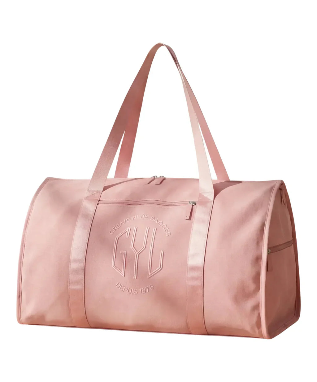 sac de voyage pliant or rose GYL en situation lifestyle 55 cm