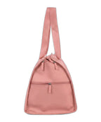 sac de voyage pliant or rose GYL vue de profil 55 cm