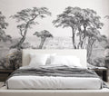 Fresque Saint Tropez - Grisaille