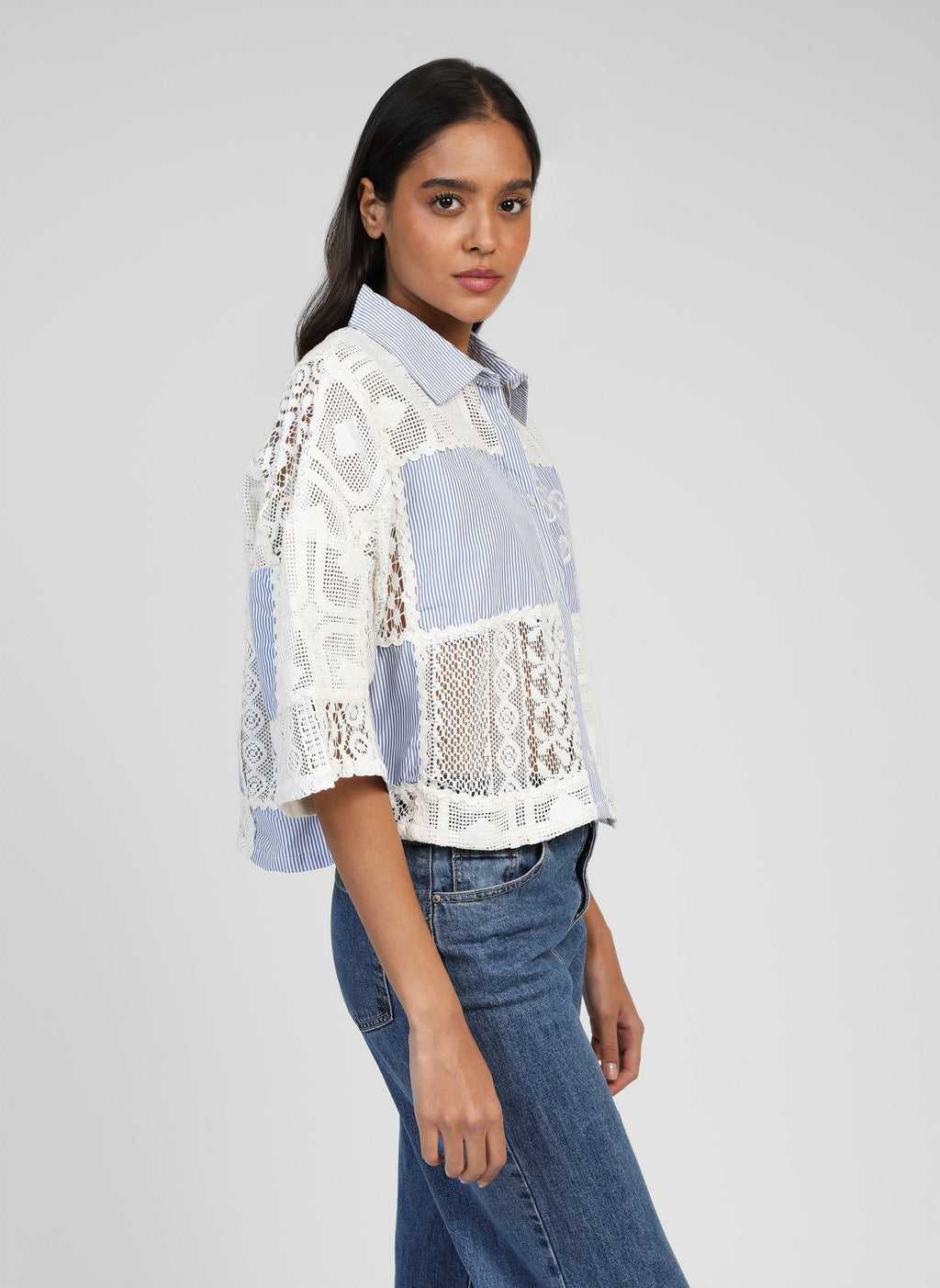 Chemise Salbama Bleu