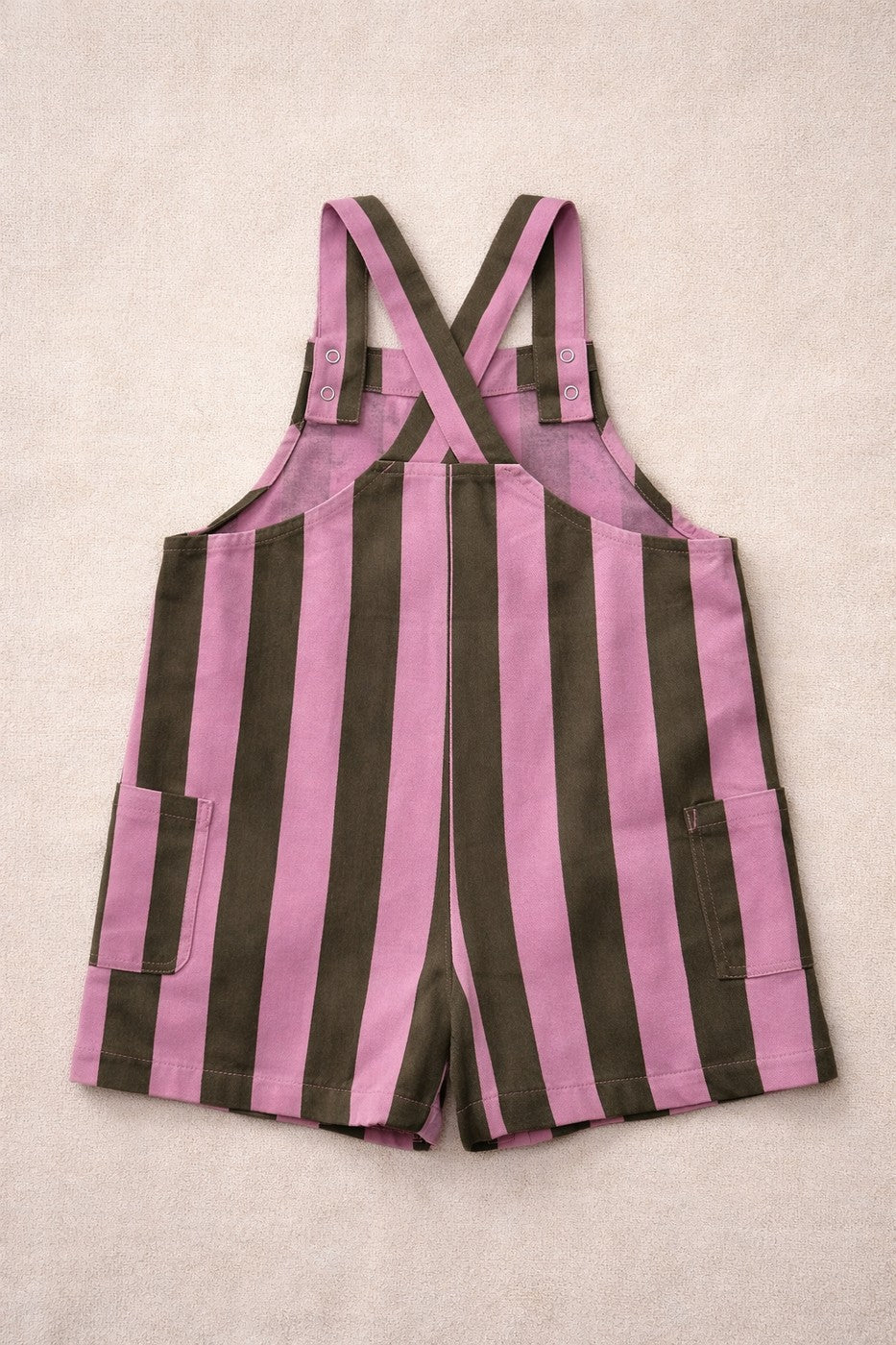 Salopette Suzanne Maxi Rayures - Enfant Fille