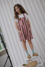 Salopette Suzanne Maxi Rayures - Enfant Fille