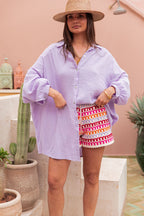 SAMI Parme - Chemise Gaze De Coton
