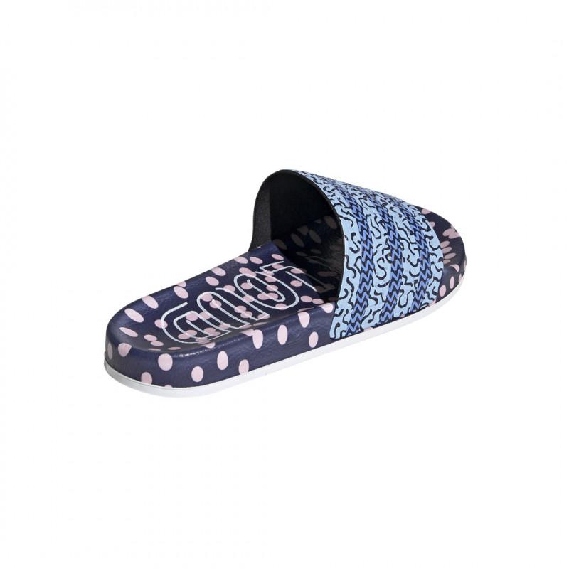 Sandale Adidas Originals Adilette - Bleu - Femme CHAUSSURE Adidas