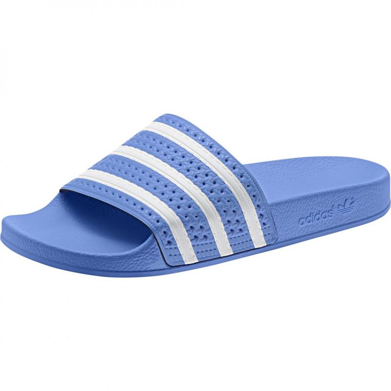 Sandale Adidas Originals Adilette - Bleu - Femme CHAUSSURE Adidas