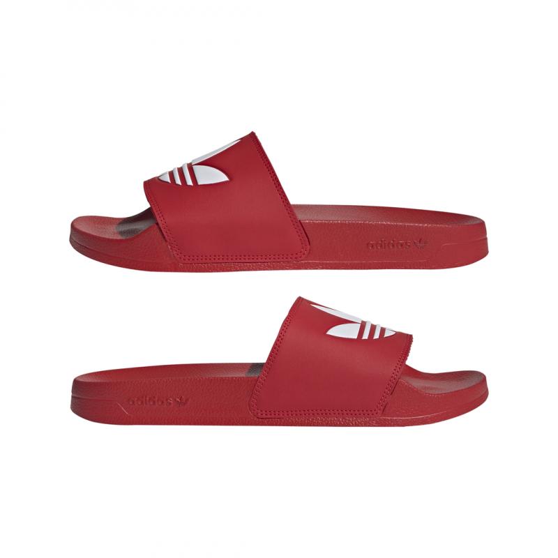 Sandale Adidas Originals Adilette Lite - Rouge - Homme - Adidas2 - The Bradery