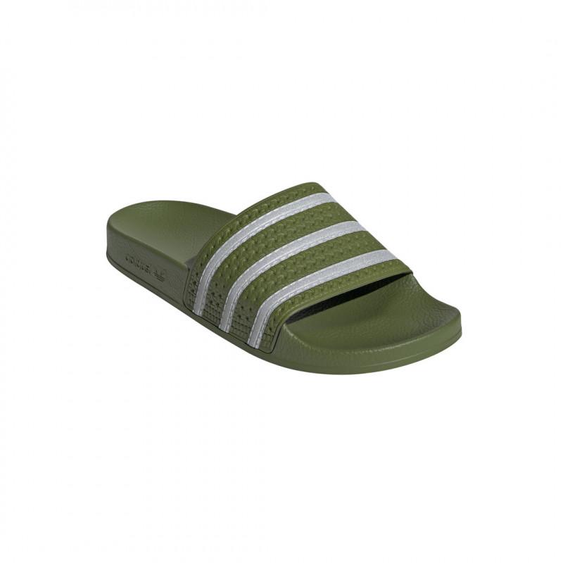 Sandale Adidas Originals Adilette - Vert - Femme CHAUSSURE Adidas
