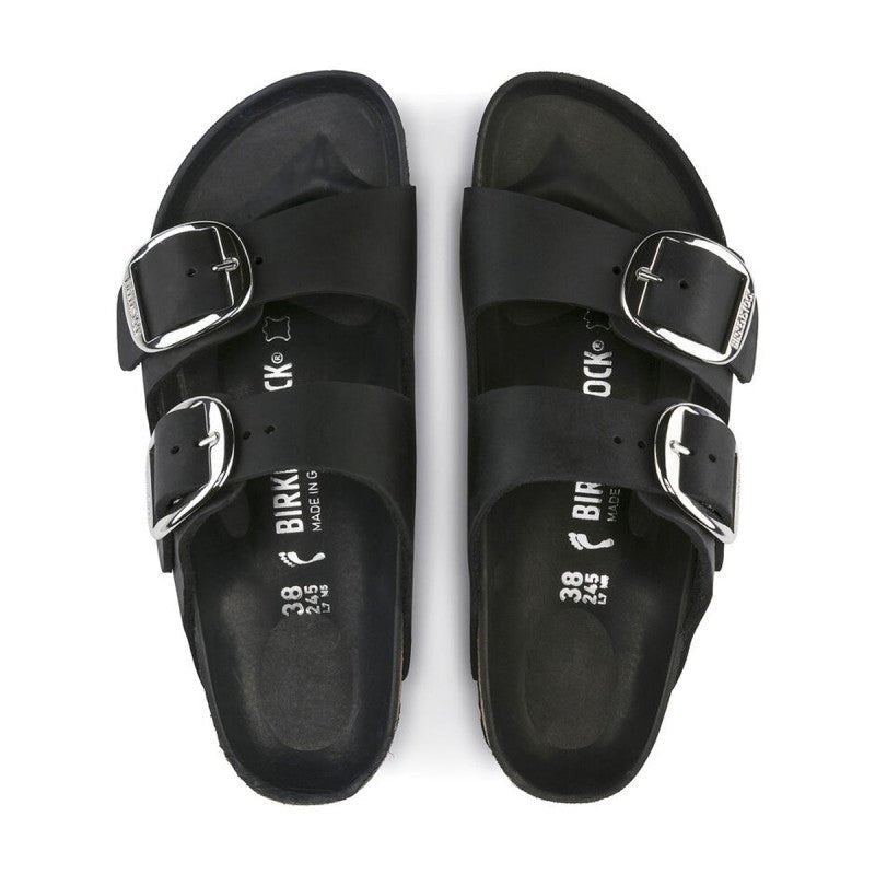 Sandale Arizona Big Buckle - Noir - Femme - Birkenstock - The Bradery