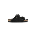 Sandale Arizona Big Buckle Shearling Teddy - Noir - Adulte - Birkenstock - The Bradery