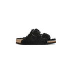Sandale Arizona Big Buckle Shearling Teddy - Noir - Adulte - Birkenstock - The Bradery