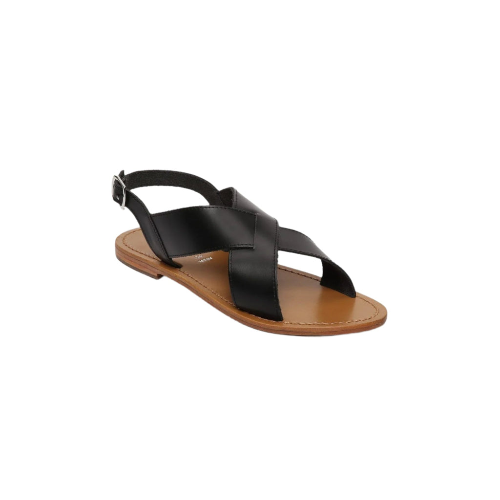 White Sun - Sandales Aulestes - Black Buff - Black