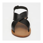 White Sun - Sandales Aulestes - Black Buff - Black