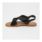 White Sun - Sandales Aulestes - Black Buff - Black