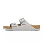 Sandales Homme Birkenstock Arizona Cuir Suede Étroite - Gris, Beige.