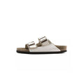 Sandales Birkenstock Arizona Bf Étroite - Blanc, Beige, Noir