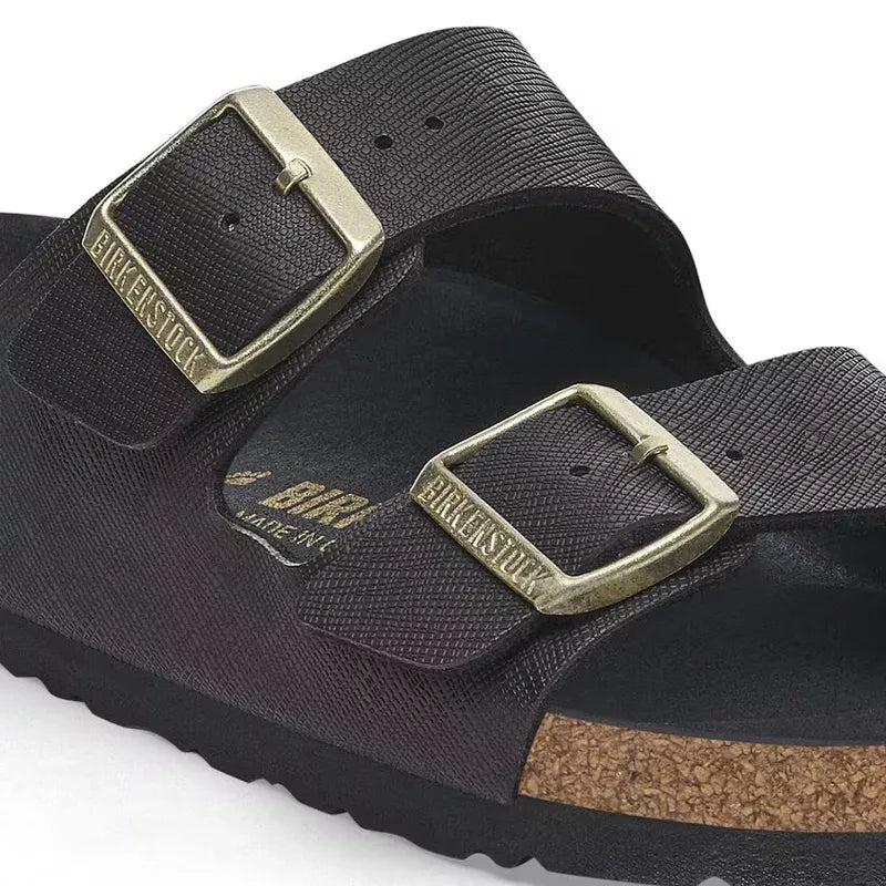 Sandales Arizona Bf Étroite - Noir Beige