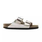 Sandales Birkenstock Arizona Bf Étroite - Blanc, Beige, Noir