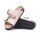 Sandales Arizona Big Buckle Étroite - Rose Clair