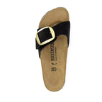 Mules Madrid Big Buckle - Noir