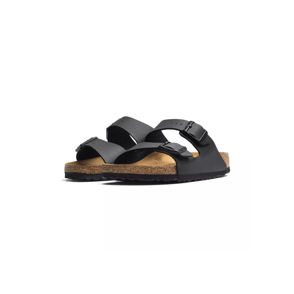 Sandales Arizona Birko-Flor - Noir Beige