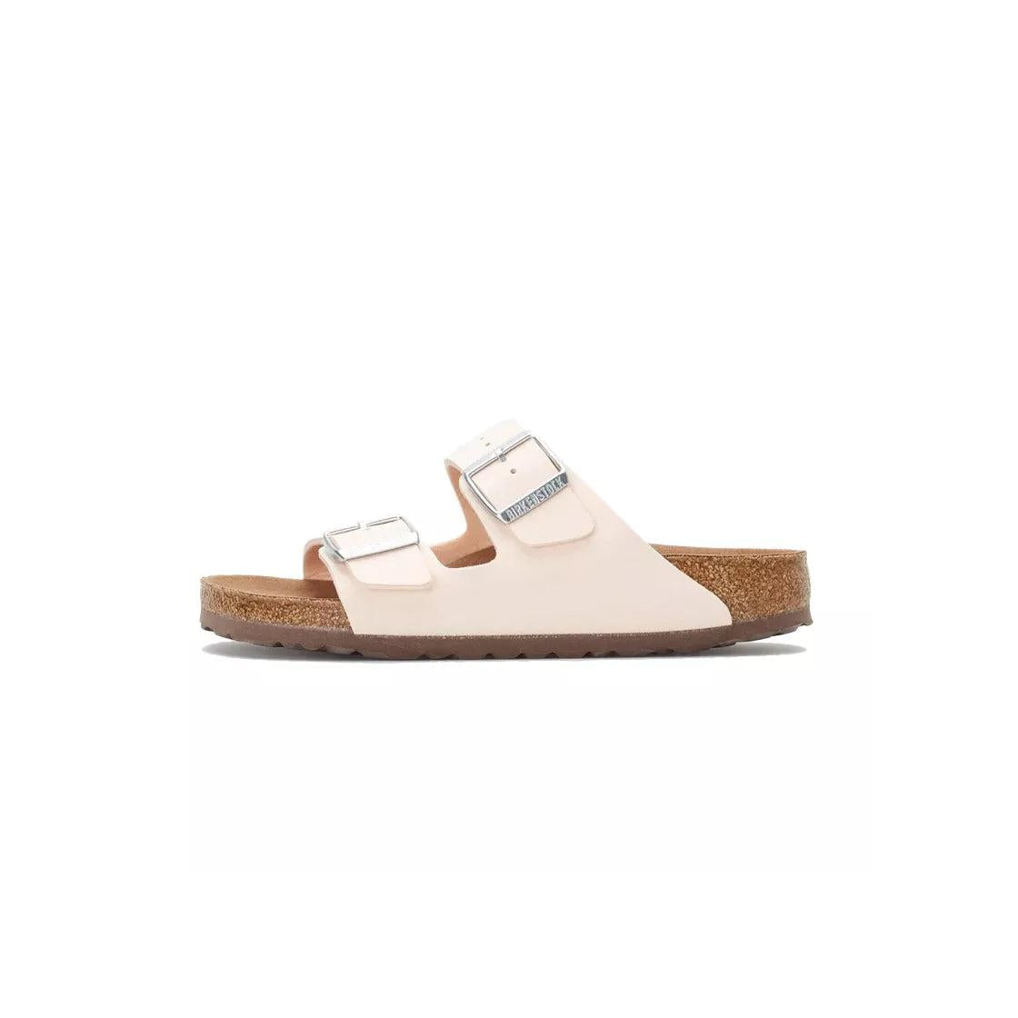 Sandales Birkenstock Arizona Birko Flor Étroite - Rose Beige