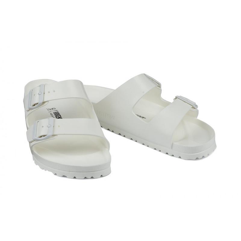 Sandale Birkenstock Arizona - Bk129441 - Blanc BIRKENSTOCK Birkenstock