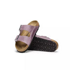 Sandales Arizona Cuir Étroite - Violet, Dorée