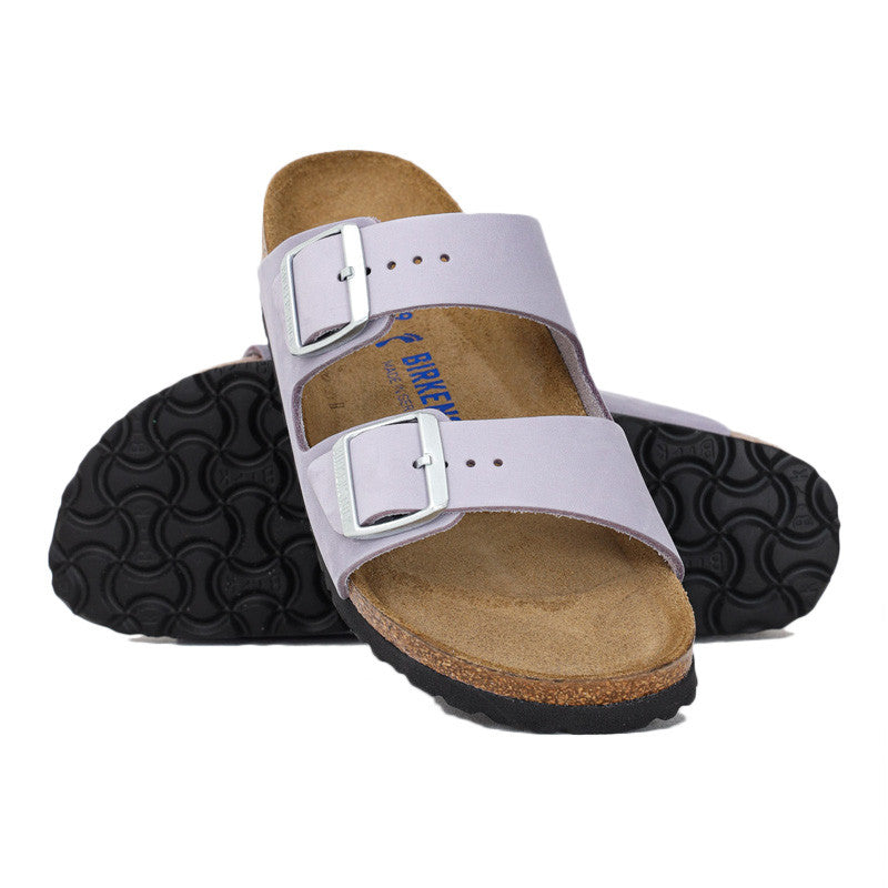 Birkenstock - Sandales Arizona Sfb - Violet - Mixte