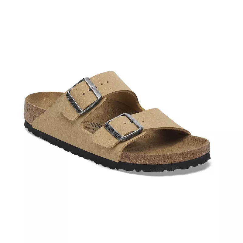 Sandales Birkenstock Arizona Syn Étroite - Latte