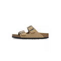 Sandales Birkenstock Arizona Syn Étroite - Latte